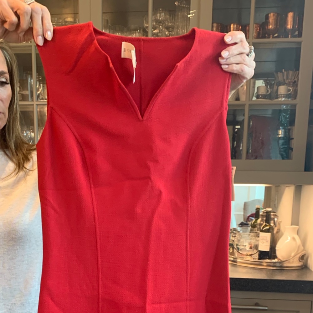 Red cocktail or work dress!